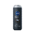 Duş geli Nivea Men Kömür Gücü 2-in-1, 500 ml, kişilər üçün
