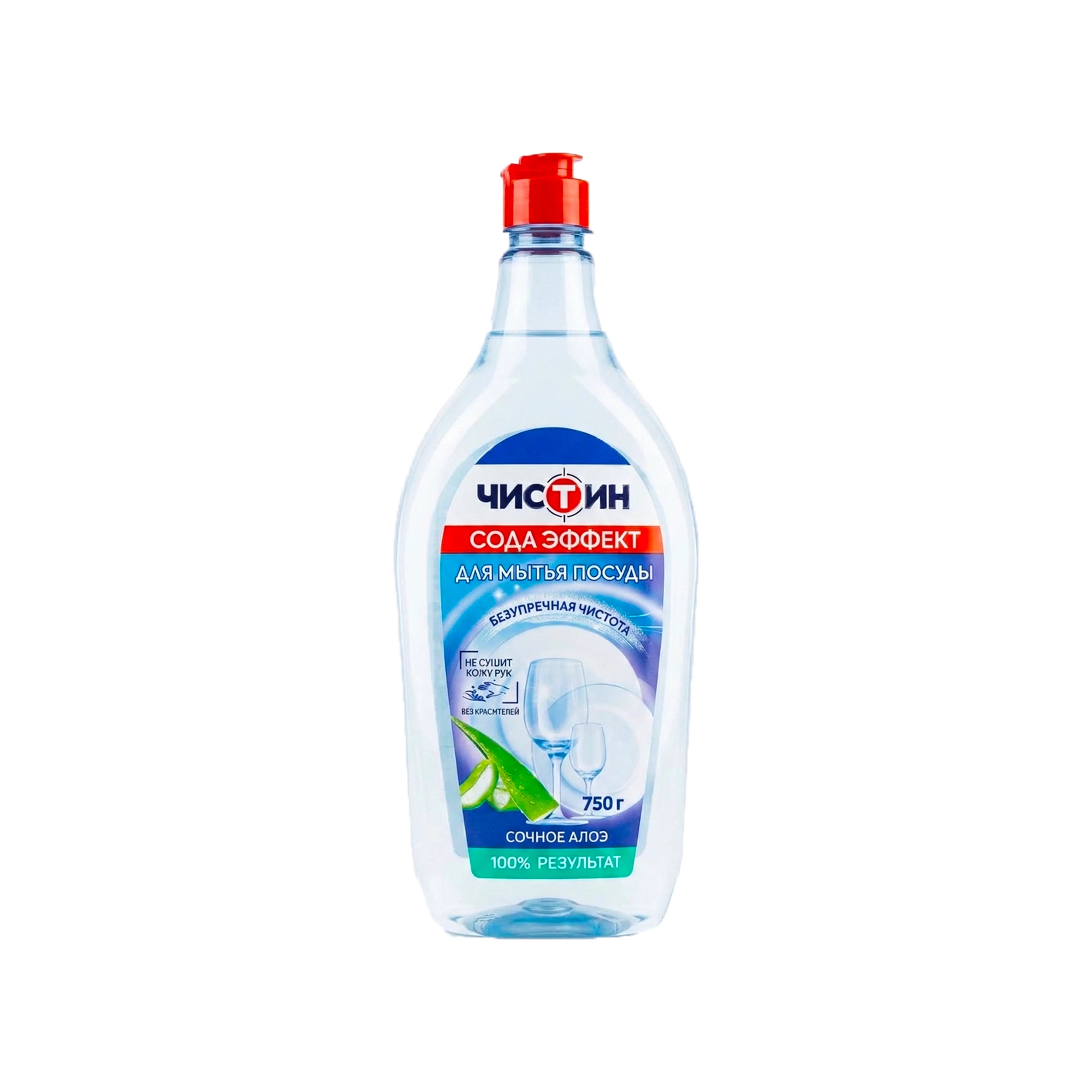 Qab yuma vasitəsi Чистин Soda Effekt Aloe, 750 q