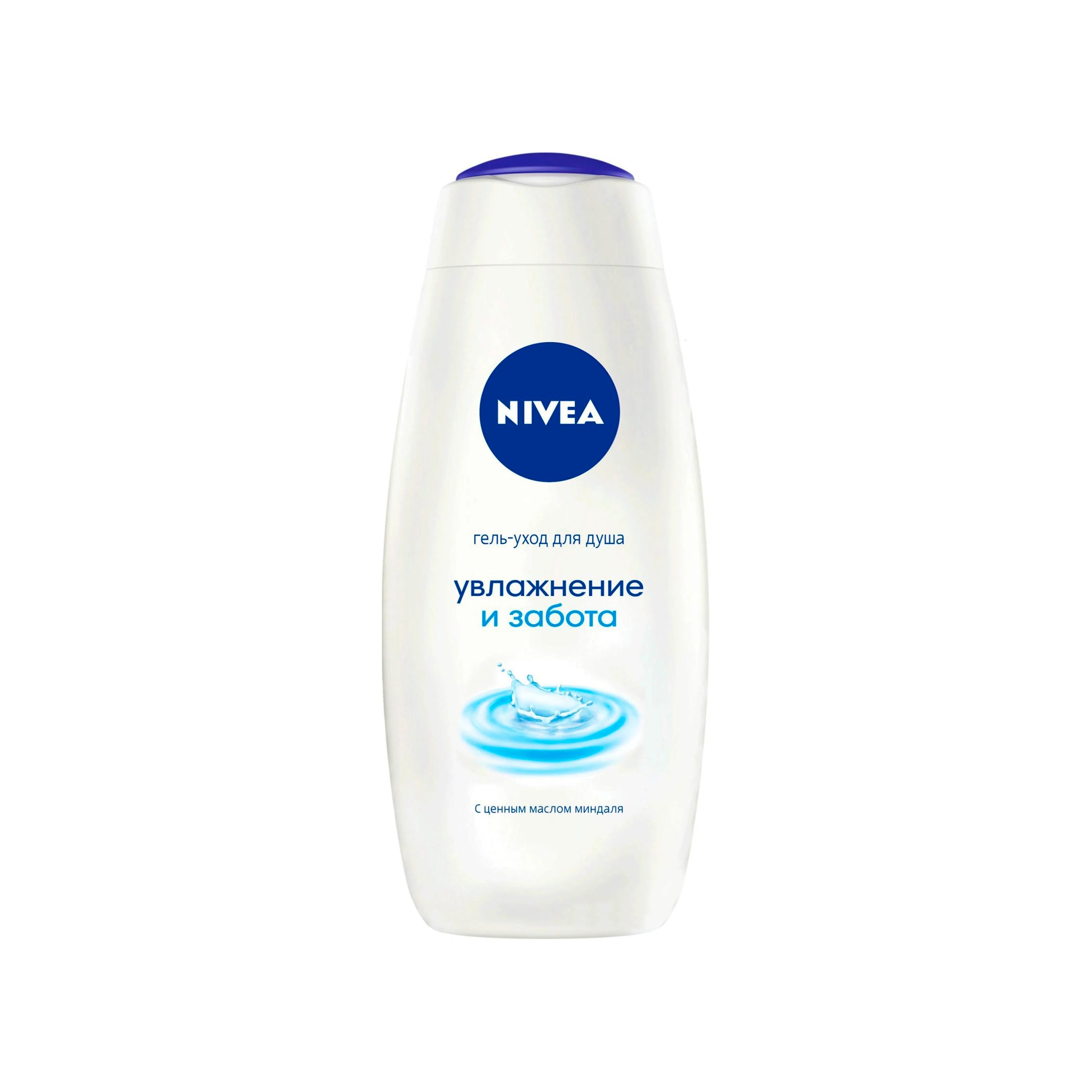 Duş geli NIVEA Nəmləndirmə və Qayğı, 500 ml, qadınlar üçün
