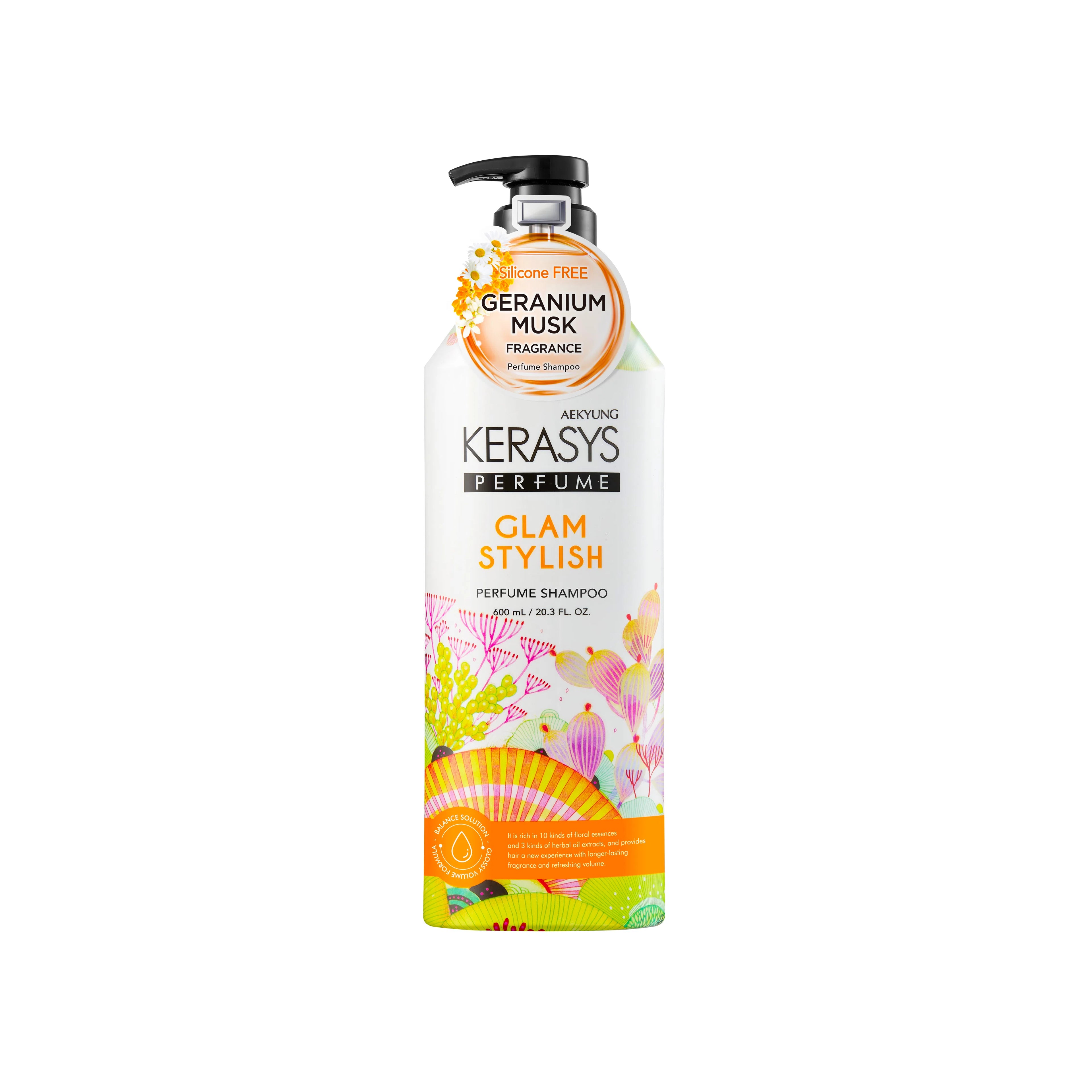 Парфюмированный шампунь Kerasys Perfume Glam Stylish, 600 мл